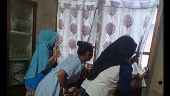 Keponya berlebihan ah, Buk! Foto: Instagram/tanahlautinfo