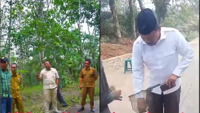 Bupati Bengkulu Utara Mian tegur warga yang lakukan pungli di Jalinbar.