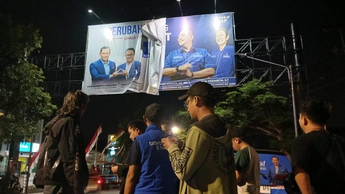 Demokrat Ciamis turunkan baliho Anies Baswedan