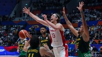 Caboclo mencetak satu poin lewat lemparan bebas di sisa 0.4 detik untuk mengubah skor menjadi 69-65, memastikan Brasil sukses meraih kemenangan. 