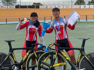Dua Atlet Balap Sepeda Blitar Raih Emas di Ajang Track Asia Cup 2023 Thailand
