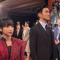 Interaksi Dita Karang dan Siwon viral menjadi sorotan penggemar. Kedua idol KPop disandingkan selama acara resepsi diplomatik HUT RI ke-78 sekaligus peringatan hubungan persahabatan Korsel-Indonesia di Seoul pada Kamis (31/8/2023).Foto: dok. Instagram @indonesiainseoul, dok. Instagram @shella_fernanda