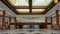 Pekerjaan rehabilitasi JCC terdiri dari 4 Zona, yakni Zona 1 (Lower Ground) meliputi Kasuari Lounge, Merak Room, Nuri Room, Maleo Room, Murai Room, Kenari Room, Kakatua Room, Lower Lobby Pre Function, Summit Room, Summit Lounge, walkway (ke Hotel Sultan), mushola dan toilet. Foto: Dok. Kementerian PUPR
