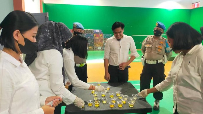 Kapolsek se-Polres Bogor Dites Urine