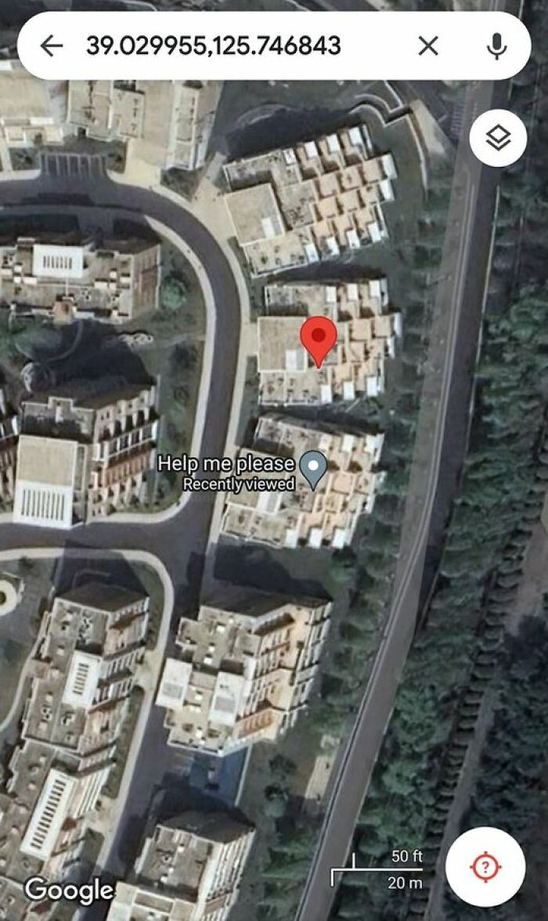 Keanehan di Google Earth