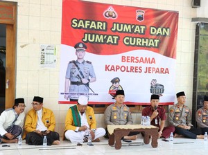 Jumat Curhat Kapolres, Warga Lebak Jepara Keluhkan Pemotor Ugal-ugalan