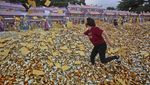 Kemeriahan Festival Hantu Lapar Etnis Tionghoa di Medan