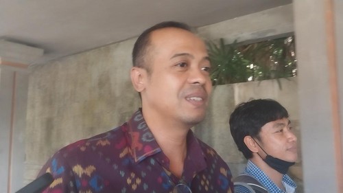Ketua Fraksi Partai Demokrat DPRD Bali I Komang Putra Sewi Putra saat ditemui seusai Rapat Paripurna ke-36 di gedung DPRD Provinsi Bali, Jumat (1/9/2023)