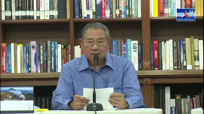 Ketua Majelis Tinggi Partai Demokrat Susilo Bambang Yudhoyono