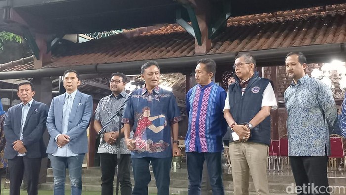 Konpers Majelis Tinggi Partai Demokrat di Cikeas