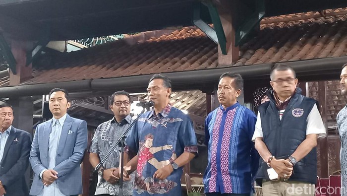 Konpers Majelis Tinggi Partai Demokrat di Cikeas
