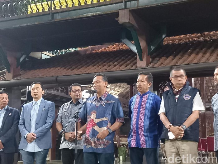 Konpers Majelis Tinggi Partai Demokrat di Cikeas
