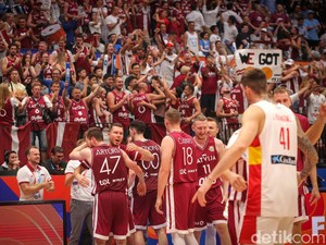 FIBA World Cup 2023: Latvia Diminta Tetap Membumi Usai Tekuk Spanyol
