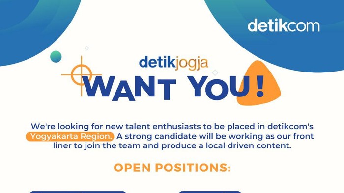 Loker detikJogja. Foto diunggah Jumat (1/9/2023).