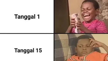 Ku menangis. Foto: Facebook/Status Lucu