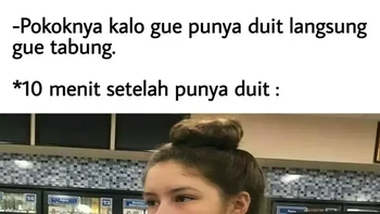 Nabung yang jadi wacana. Foto: Facebook/Status Lucu