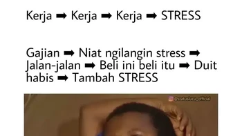 Tapi kalau uangnya disimpan doang rasanya gemes mau ngabisin. Huft. Foto: Facebook/Status Lucu