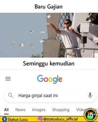 Namanya juga gajian. Kayanya lima menit, habis itu uangnya dipakai buat bayar cicilan. Yang sabar ya, Bos!
