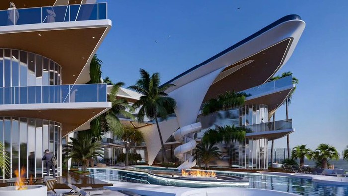 Baru-baru ini, sebuah konsep desain rumah mewah viral lantaran terinspirasi dari bintang sepakbola dunia, Lionel Messi. Seperti apa?