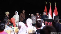 Hadir dalam peresmian ini Menko Marves Luhut Binsar Pandjaitan, Menteri BUMN Erick Thohir, KSP Moeldoko, Menteri PUPR Basuki Hadimuljono, Menparekraf Sandiaga Uno, Menkominfo Budi Arie Setiadi, Menperin Agus Gumiwang Kartasasmita, Menpora Dito Ariotedjo, Menkes Budi Gunadi Sadikin, Menteri ATR/BPN Hadi Tjahjanto, Menlu Retno Marsudi, hingga Mentan Syahrul Yasin Limpo.
