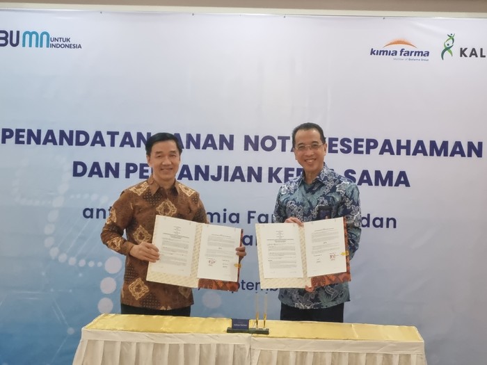 Kimia Farma-Kalbe Kawinkan Ekosistem Dorong Layanan Kesehatan Digital