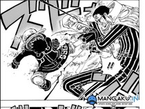 Manga One Piece 1091: Luffy Vs Admiral Kizaru
