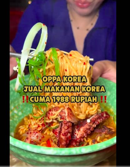 Oppa Korea buka warung tenda di Jakarta