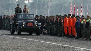 Momen Panglima TNI-Kapolri Pimpin Apel Pengamanan KTT ASEAN