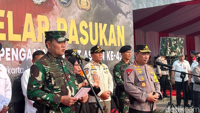 Panglima TNI Laksamana Yudo Margono (Azhar Bagas Ramadhan/detikcom)