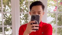 Dengan gelar Sarjana Teknik, Ikram Rosadi diketahui maju sebagai caleg DPRD. Foto: Dok. Instagram Larissa Chou, Ikram Rosadi