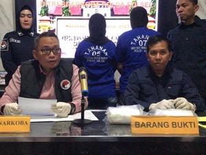 Ayah-Anak di Pinrang Terlibat Jaringan Narkoba Internasional Ditangkap