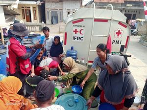 PMI Banten Perluas Bantuan Air Bersih ke Warga Terdampak Kekeringan