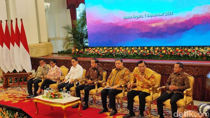 Presiden Jokowi meresmikan Pembukaan ASEAN Business and Investment Summit (ABIS) 2023. DalamJokowi mengatakan ASEAN ibarat keluarga yang harmonis. (Marlinda OE/detikcom)