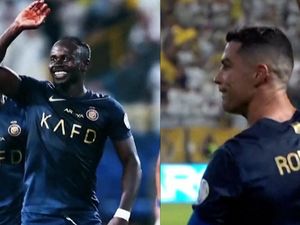 Asyiknya Ronaldo dan Mane Menari Tarian Tradisional Arab Saudi
