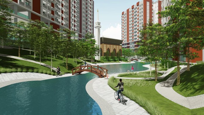 Rumah PNS yang digarap Brantas Abipraya