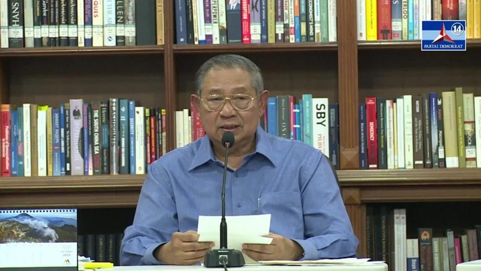 SBY (Tangkapan Layar Youtube Partai Demokrat)