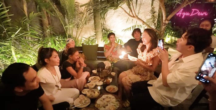 Seru! Di Pesta Ultah Luna Maya ke-40 'Lunachella' Ada Banyak Makanan Enak