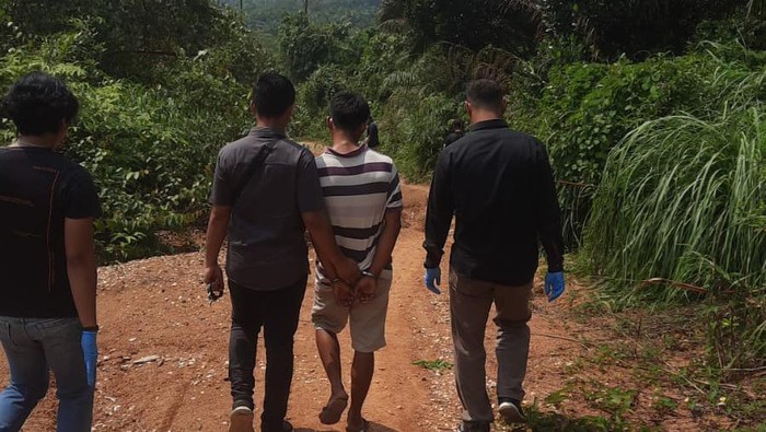 Suami wanita yang ditemukan hangus tanpa busana di Merangin diamankan.