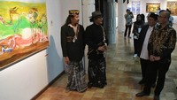 Pameran lukisan kolaborasi Sujiwo Tejo bersama Nasirun berlangsung mulai 1- 9 September 2023.