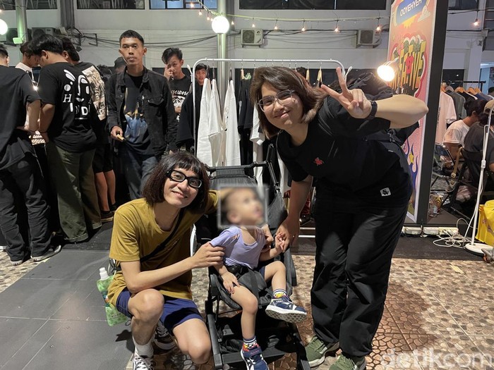 Fans Kris Dayanti di Synchronize Festival 2023.