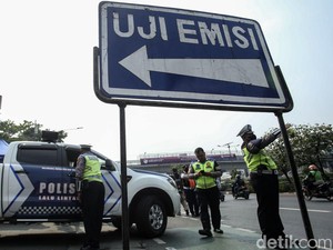 Digelar Hari Ini, Berikut Titik Lokasi Tilang Uji Emisi di Jakarta