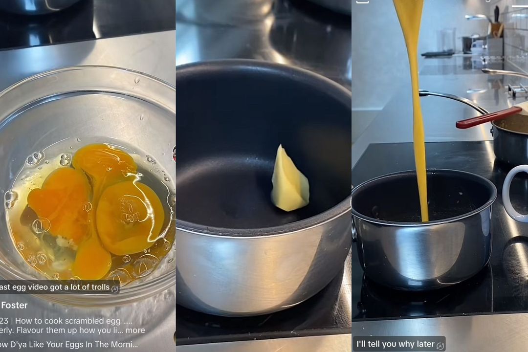 Cara memasak telur orak-arik ala chef Michelin