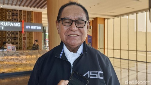 Wakil Gubernur NTT Josef Nae Soi saat diwawancarai detikBali di Kota Kupang, NTT, Jumat (1/9/2023).