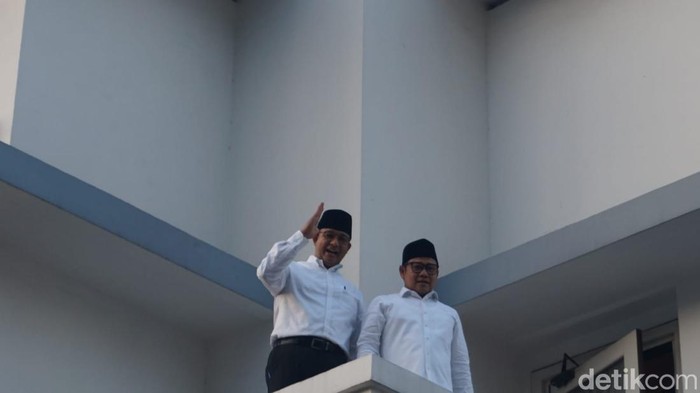 anies-cak imin di hotel majapahit surabaya