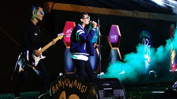 Banyuwangi Art Week 2023 yang dimeriahkan penyanyi Gilga Sahid.