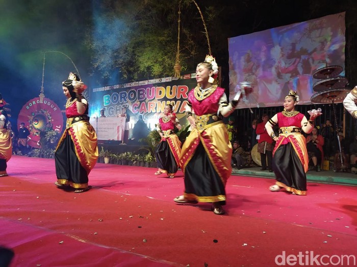 Borobudur Night Carnival (BNC) 2023, Sabtu (2/9/2023) malam.