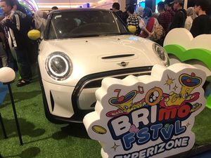 BRImo FSTVL Hadirkan Promo Cashback-Undian Mini Cooper Electric