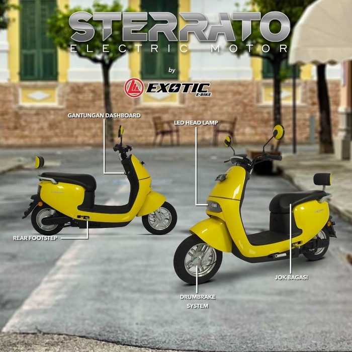 Exotic Sterrato sebagai motor listrik subsidi termurah