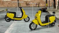 Exotic Sterrato merupakan motor listrik garapan produsen sepeda PT Roda Pasifik Mandiri. Foto: Exotic Bike