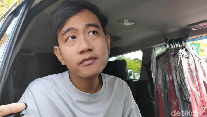 Wali Kota Solo Gibran Rakabuming Raka di Puro Mangkunegaran, Sabtu (2/9/2023).